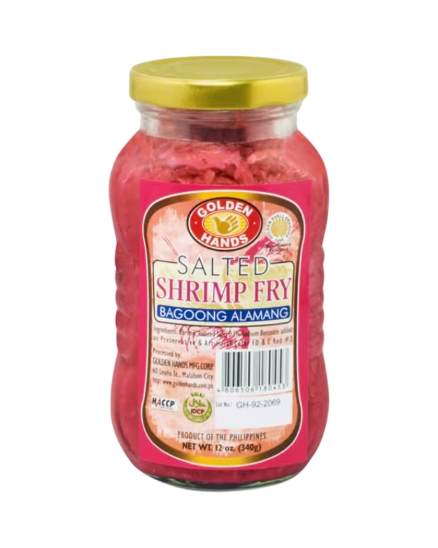 Golden Hands Salted Shrimp Fry 340g