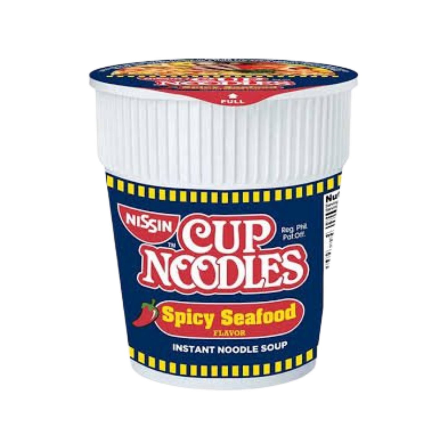 Nissin Cup Instant Noodles Spicy Seafood 60g