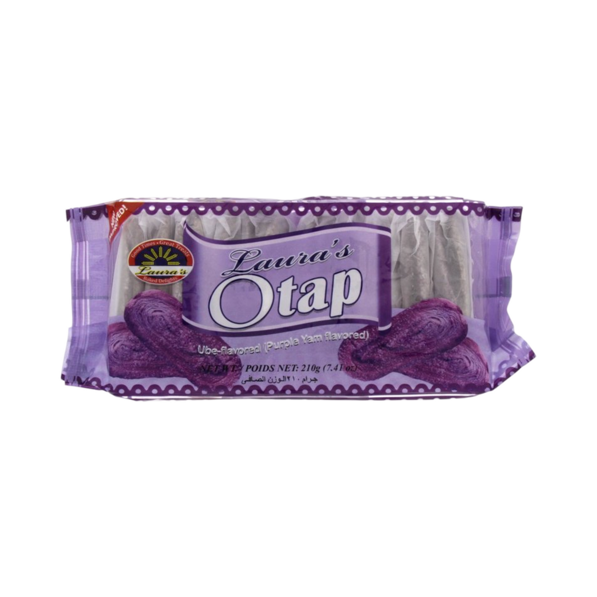 Laura's Otap Ube Biscuit 210g