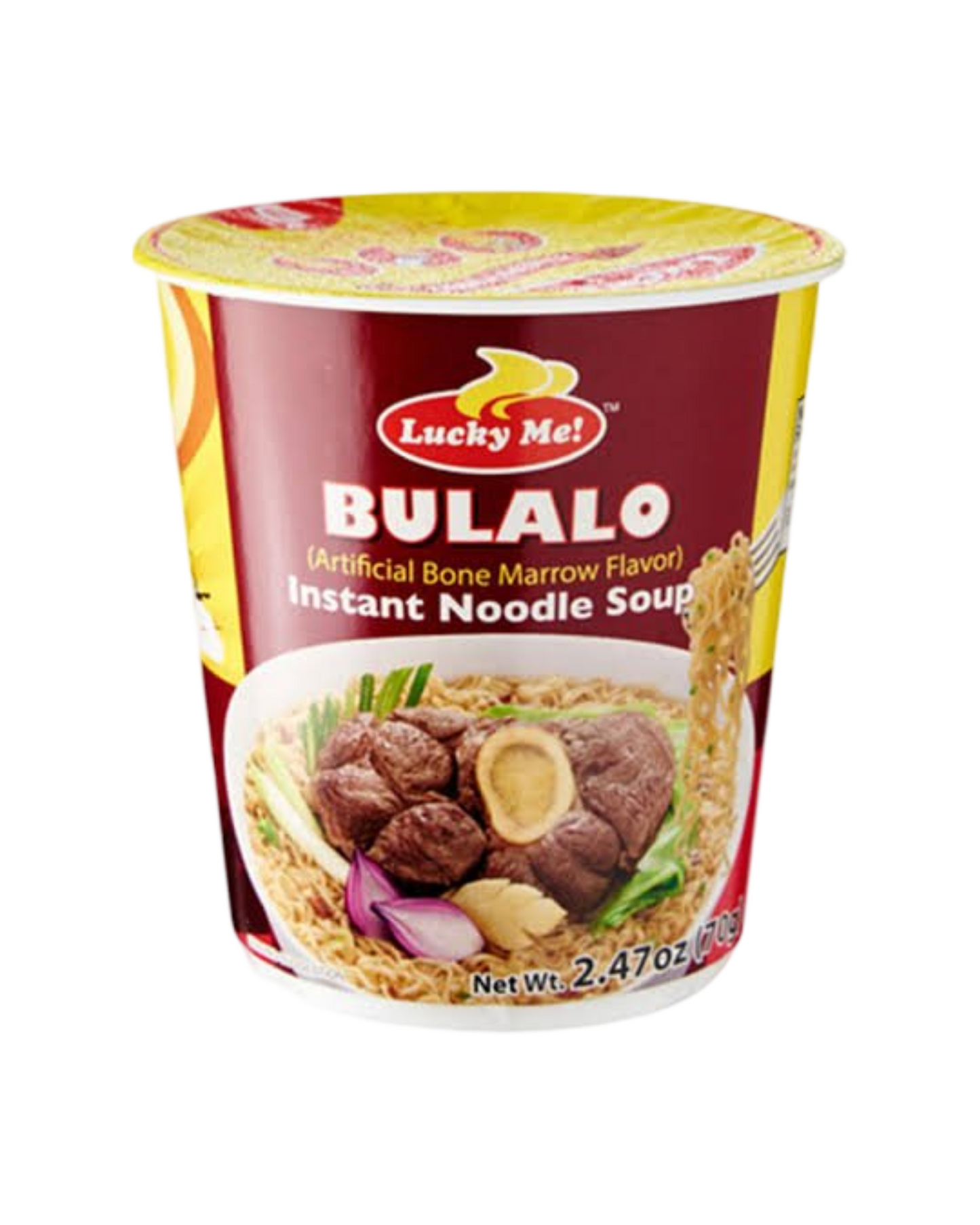 Lucky Me Regular Cup - Bulalo 70g