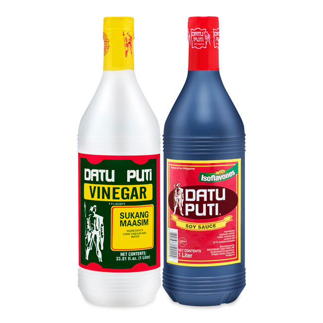 Datu Puti Value Pack Soy Sauce & Vinegar