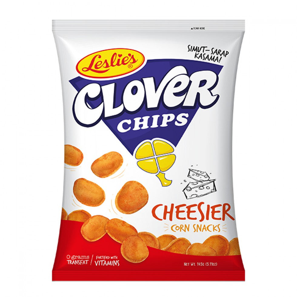 Leslie Clover Chips - Cheese 145g