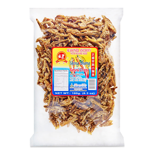 No.1 Seasoned Anchovy with Sesame Seed 180g (Dilis)