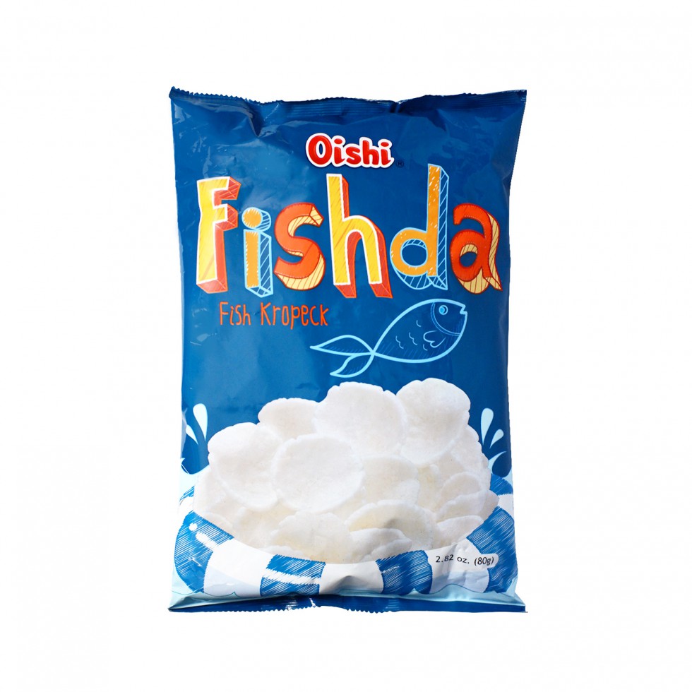 Oishi Fishda Fish Kropek 80g