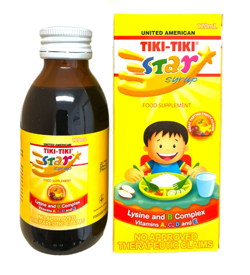 Tiki Tiki Star Syrup 120ml