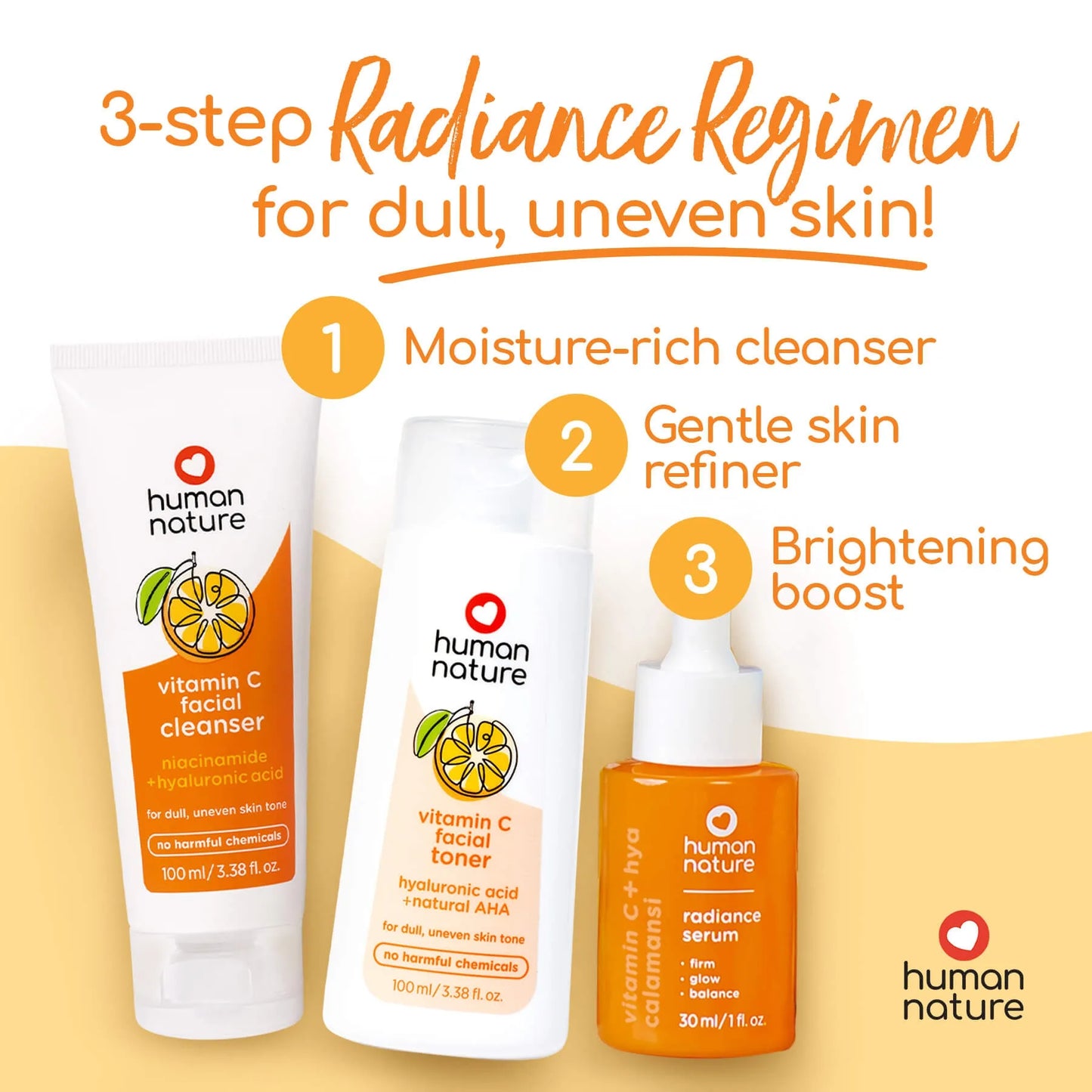 Human Nature Vitamin C + Hya Calamansi Radiance Serum