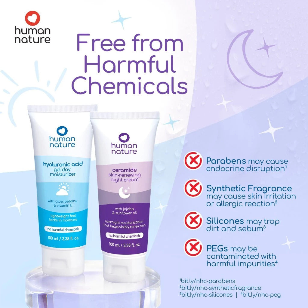 Human Nature Hyaluronic Acid Gel Day Moisturizer 50ml