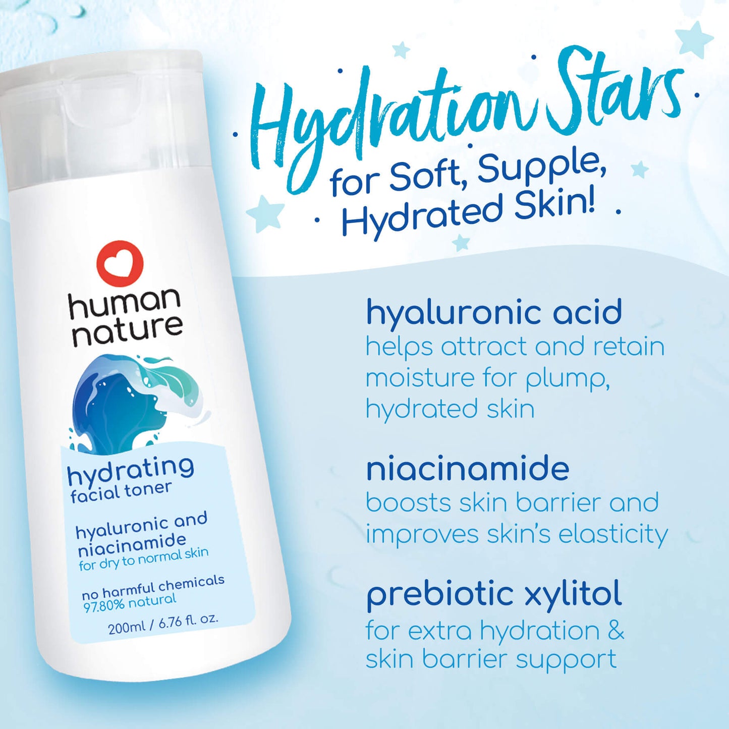 Human Nature Hydrating Facial Toner 100ml