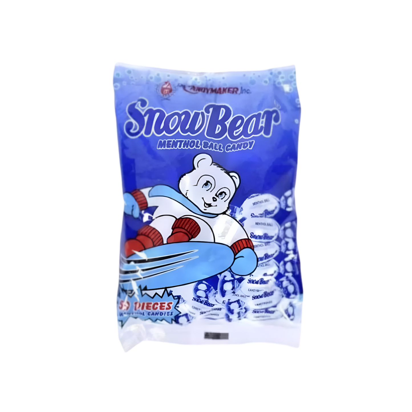 Snow Bear Menthol Ball Candy 230g