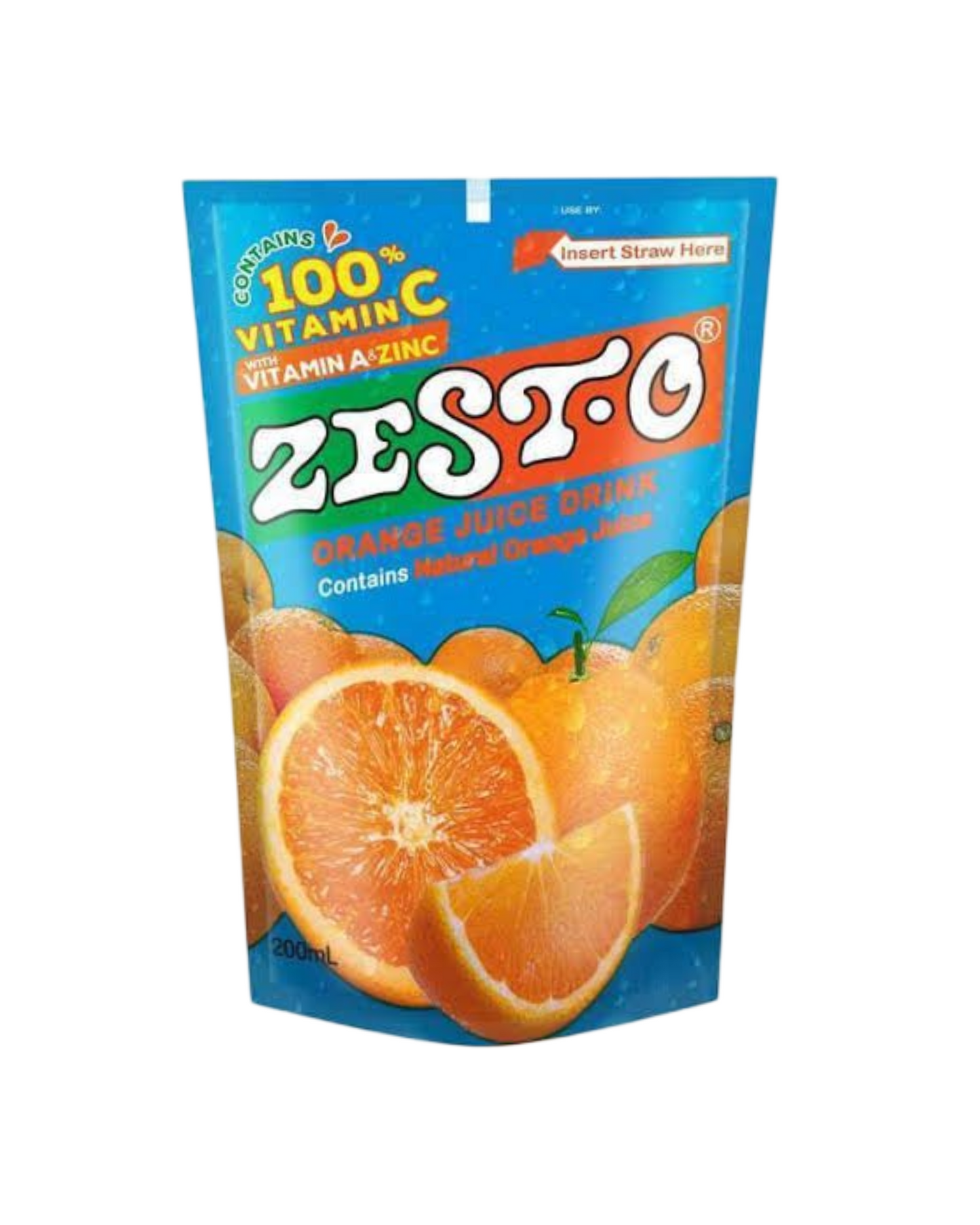 Zesto Juice Orange 10pcs of 200ml