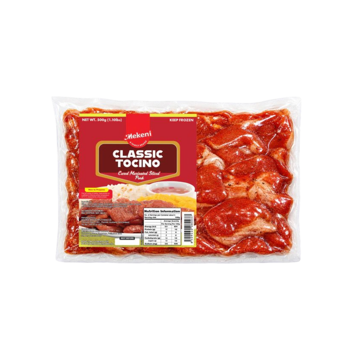 Mekeni Classic Tocino 500g