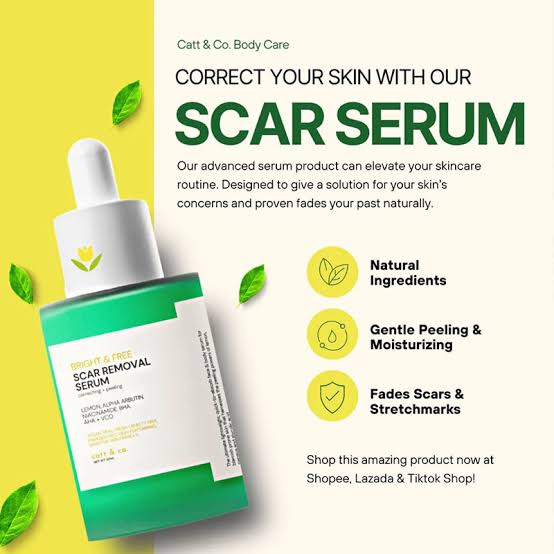 Catt & Co Scar Removal Serum