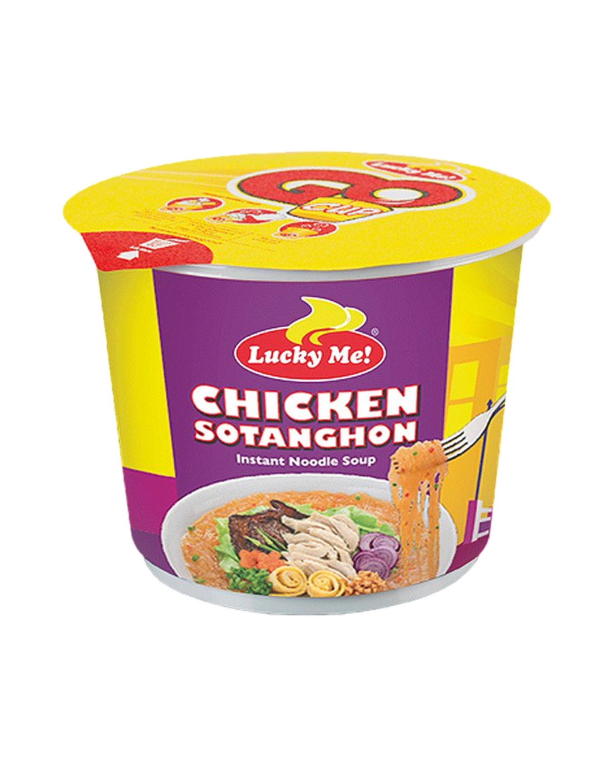 Lucky Me Regular Cup - Chicken Sotanghon 28g
