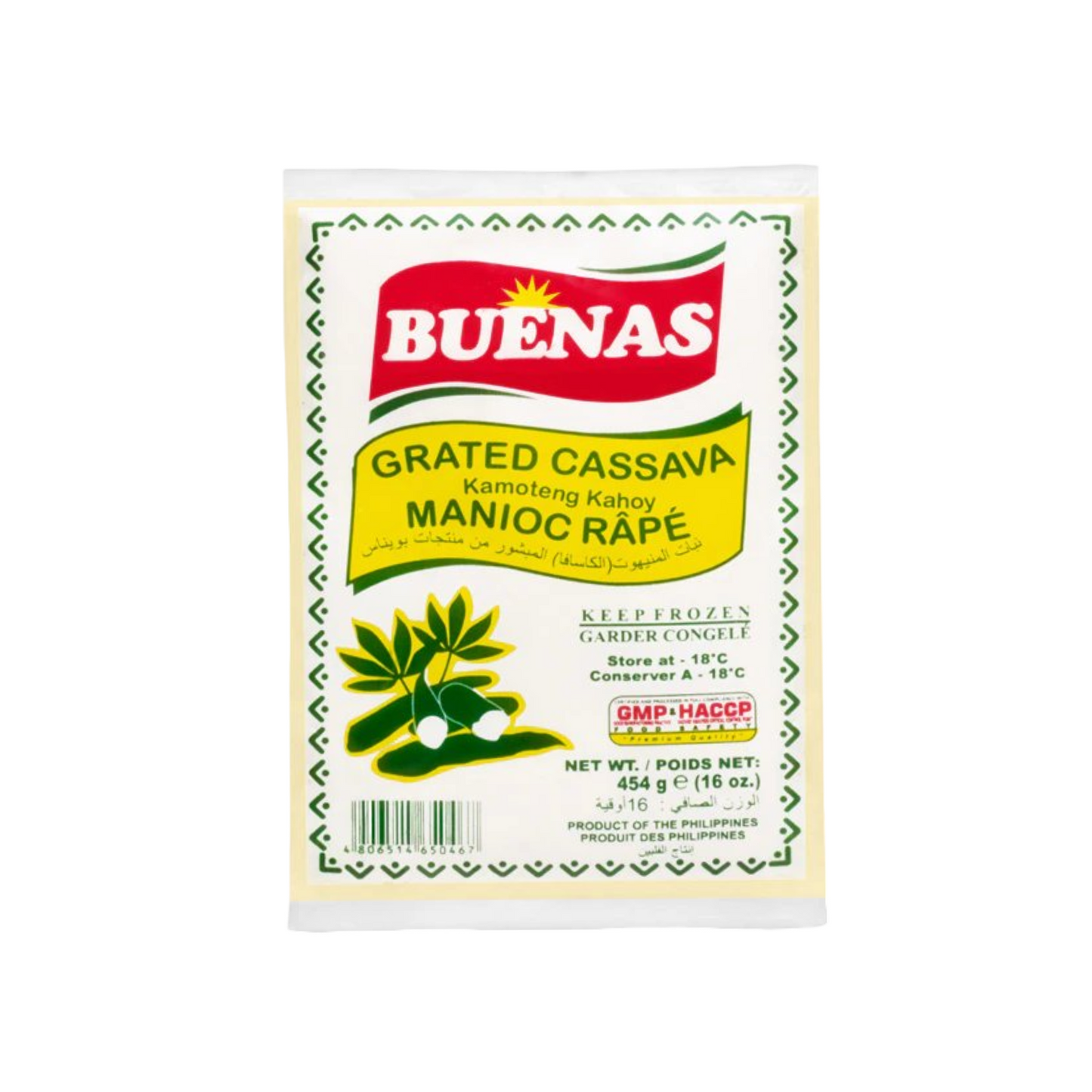 Buenas Grated Cassava 454g