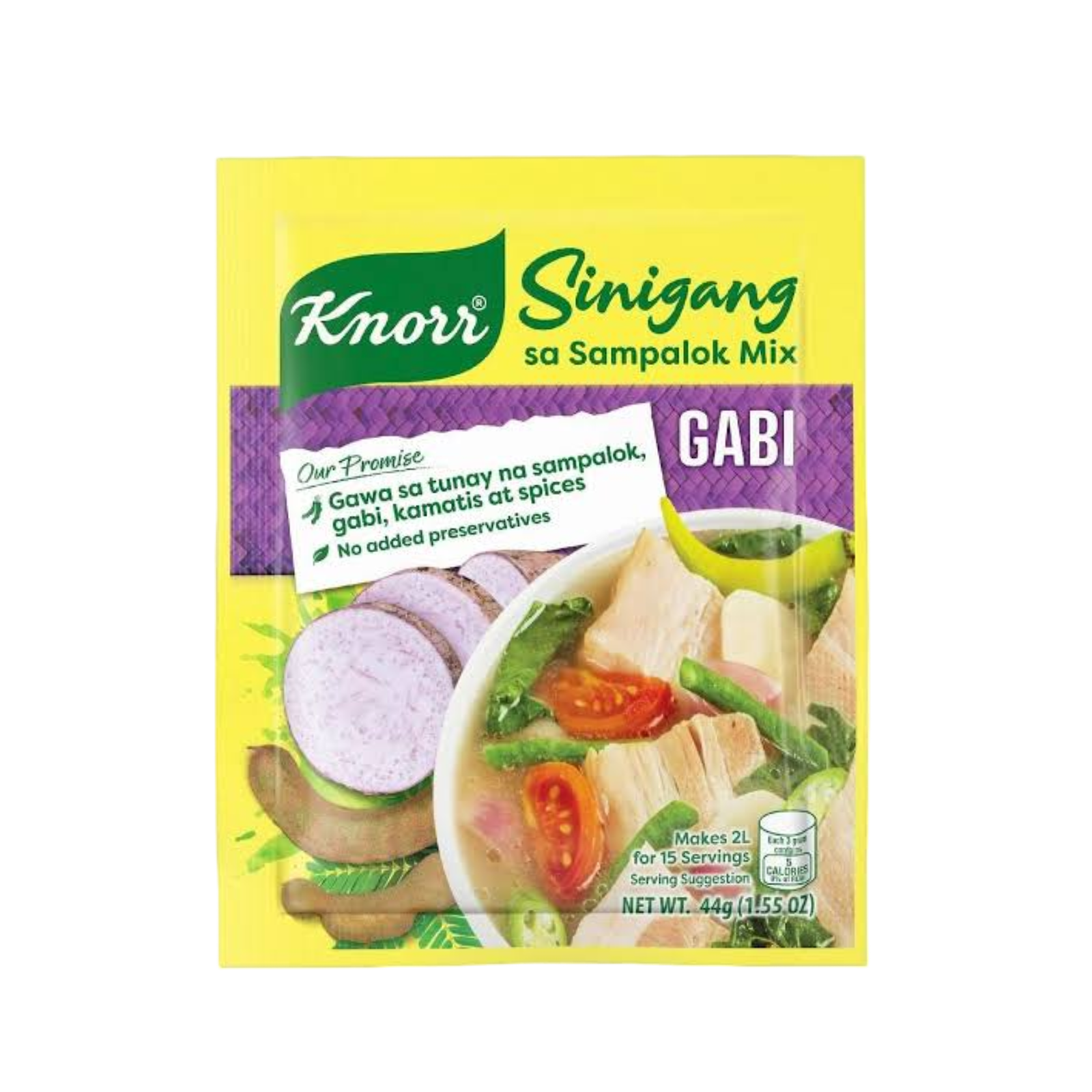 Knorr Sinigang Tamarind Mix - Gabi 44g – Cabayan Mart