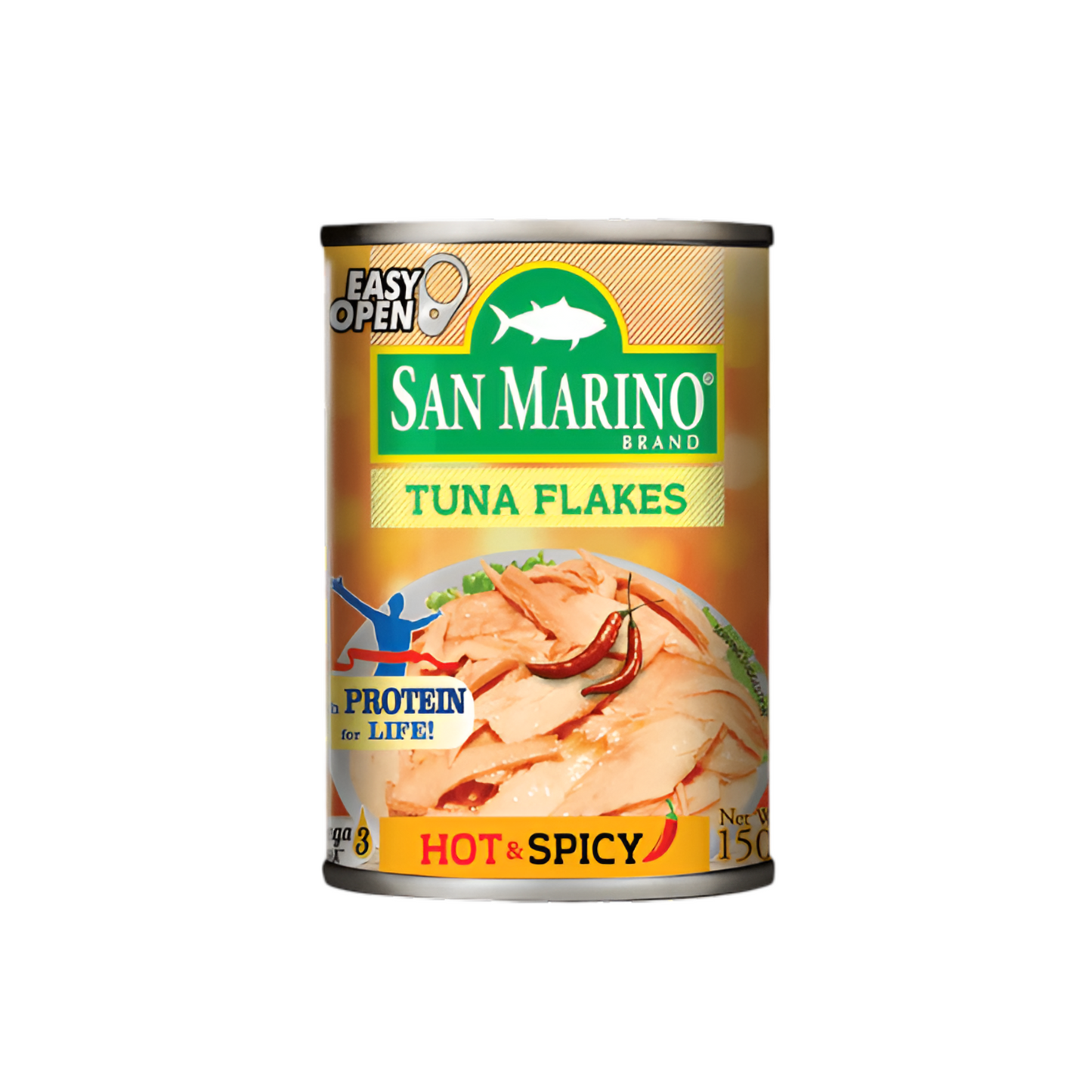 CDO San Marino Light Tuna in Oil Hot & Spicy 150g