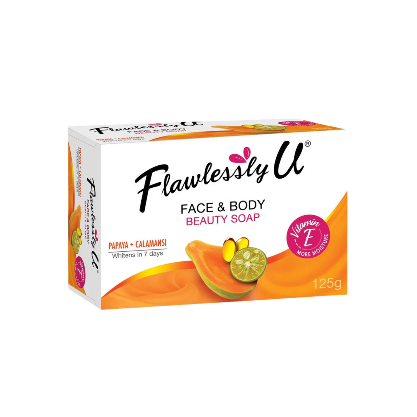 Extract "Flawlessly U" Orange Papaya Calamansi Soap 125g