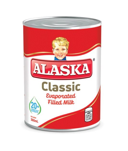 Alaska Evaporated Filled Milk 360ml