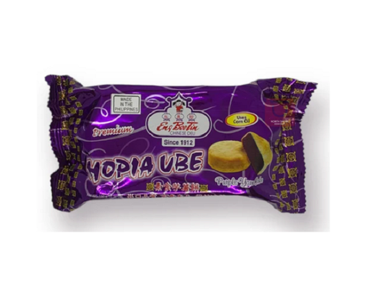 Frozen Eng Bee Tin Hopia - Ube (Purple Yam Cake) 150g