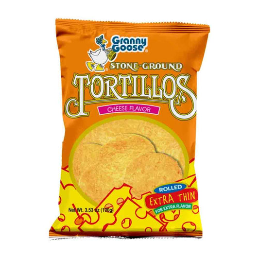 Granny Goose Tortillos - Cheese 100g