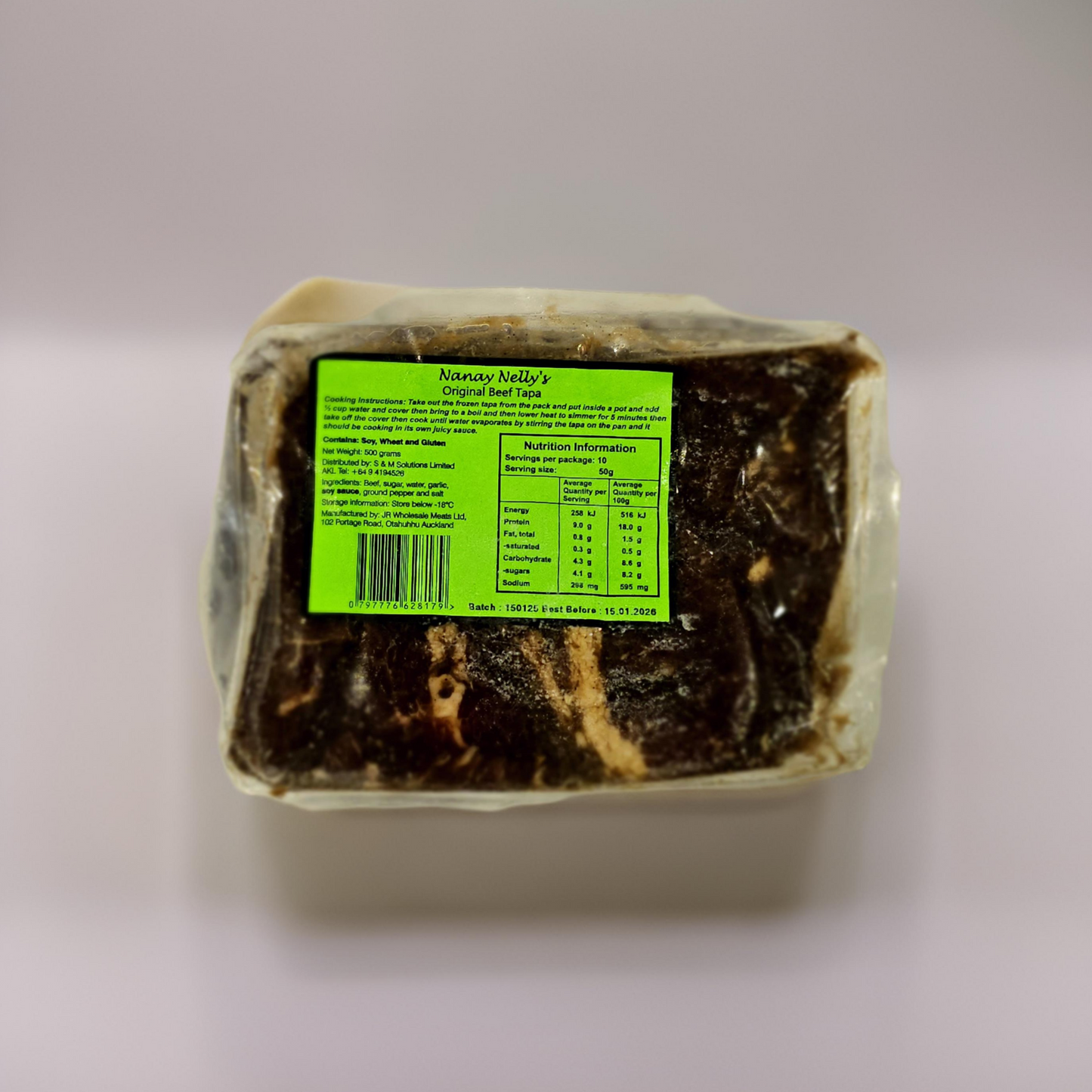 Nanay Nelly's Original Beef Tapa 500g