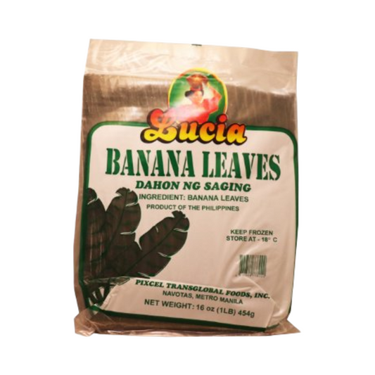 Frozen Lucia Banana Leaves Regular 454g
