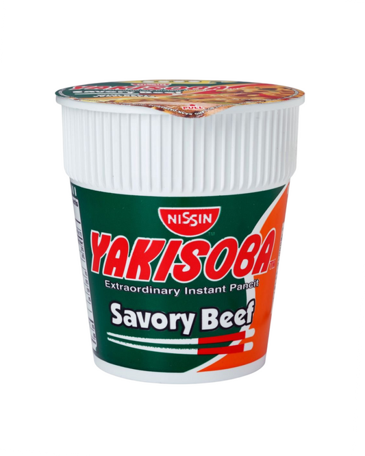 Nissin Cup Yakisoba Savory Beef 77g