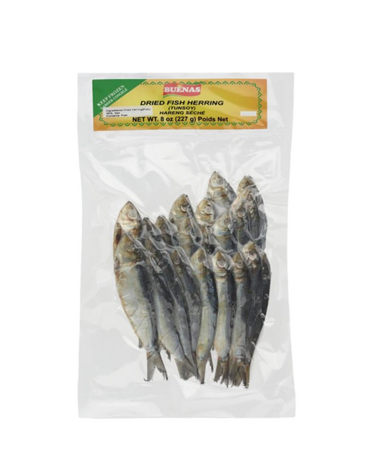 Buenas Frozen Dried Herring (Tuyo) 227g