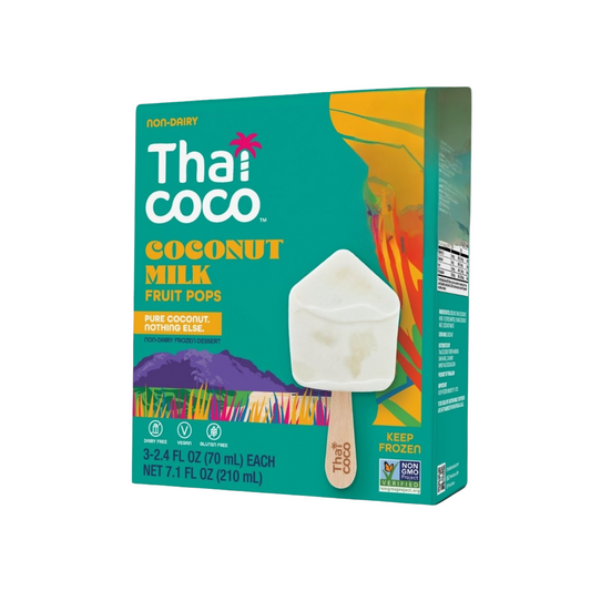 Frozen Thai Coco Fruit Pop 3x - Coconut Milk