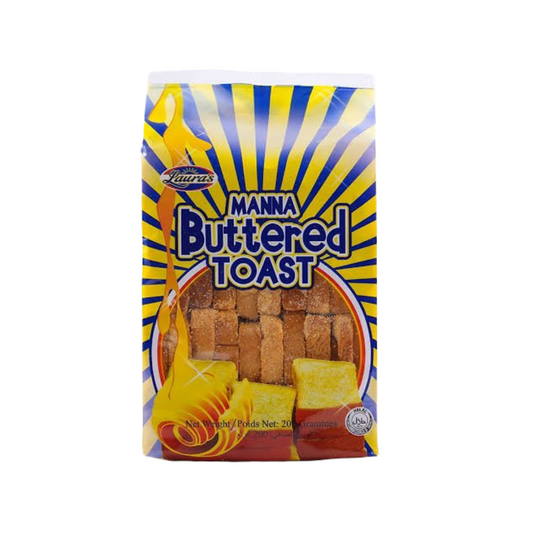Laura's Manna Buttered Toast 200g