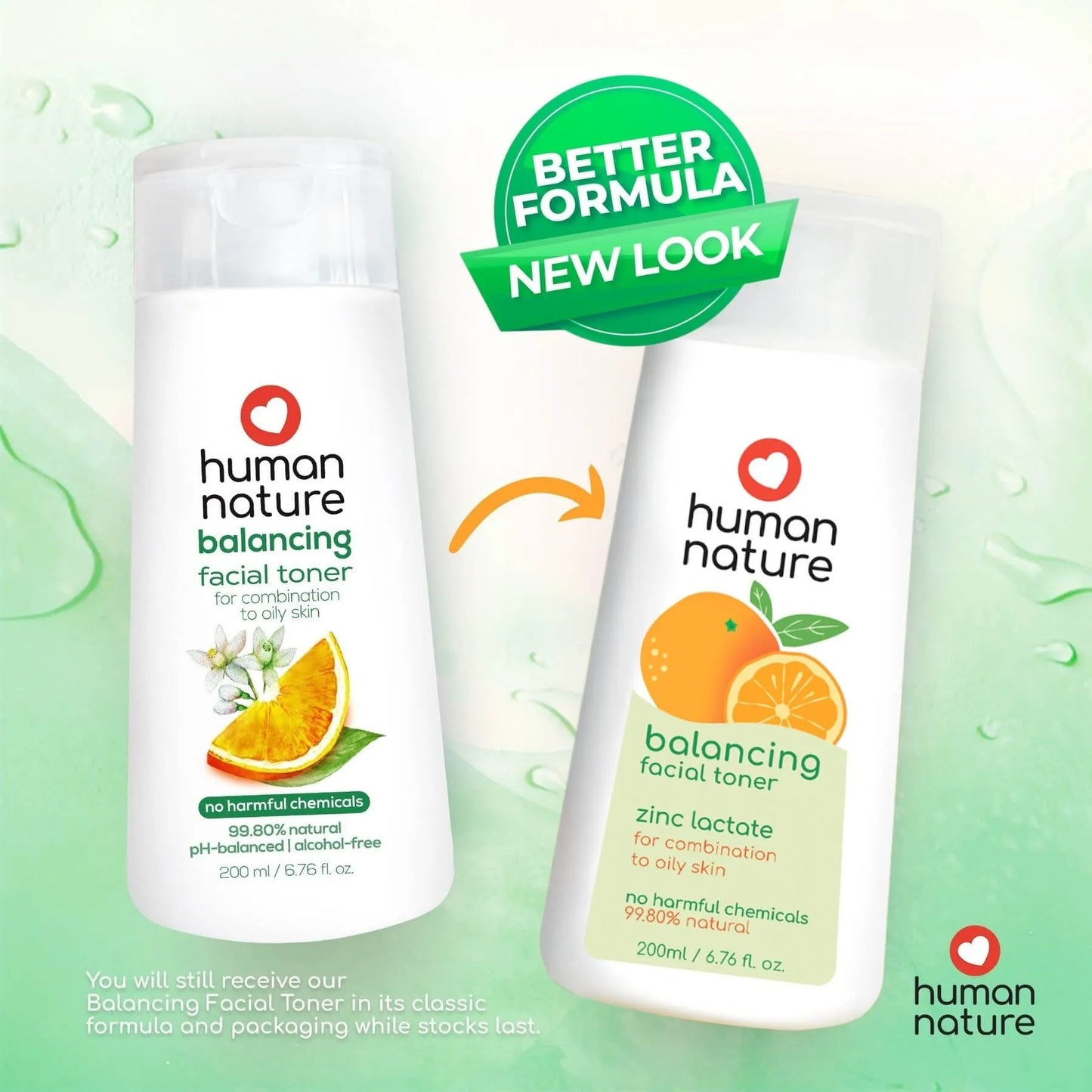 Human Nature Balancing Face Toner 100ml