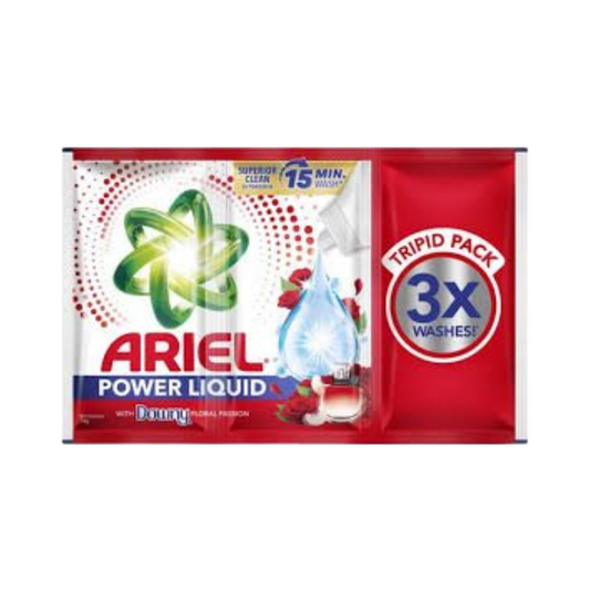 Ariel Liquid Detergent Power Gel Downy TRIQUID 76G