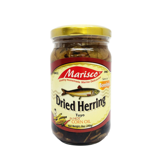 Marisco Dried Herring Tuyo Boneless in Hot Corn Oil 240g