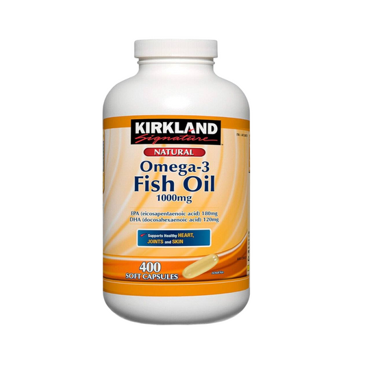 Kirkland Fish Oil 1000mg (400 capsules)