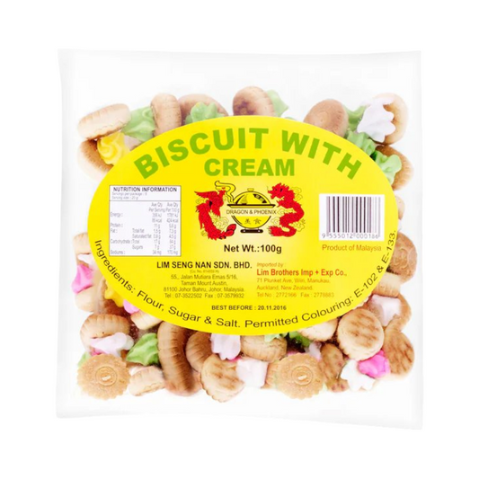 Dragon & Phoenix Biscuit with Cream 100g