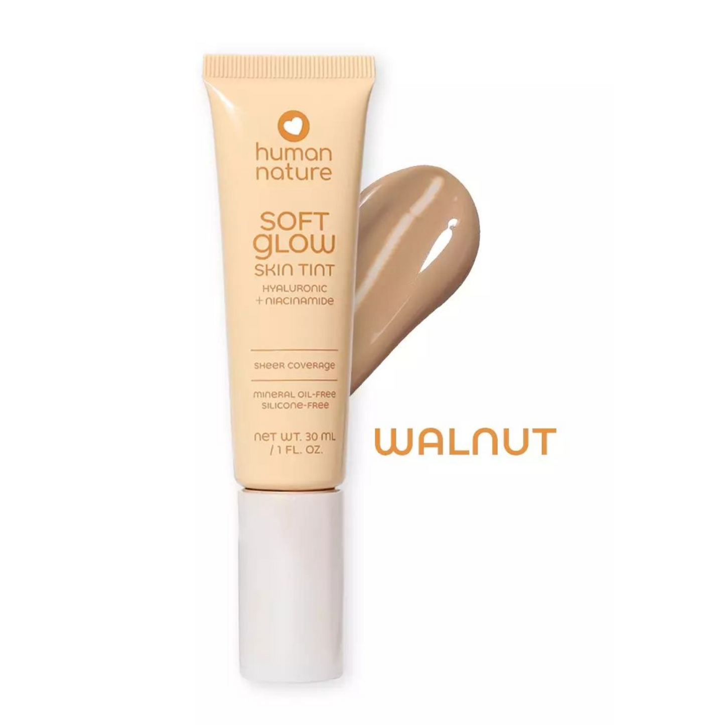 Human Nature Soft Glow Skin Tint 30ml - Walnut