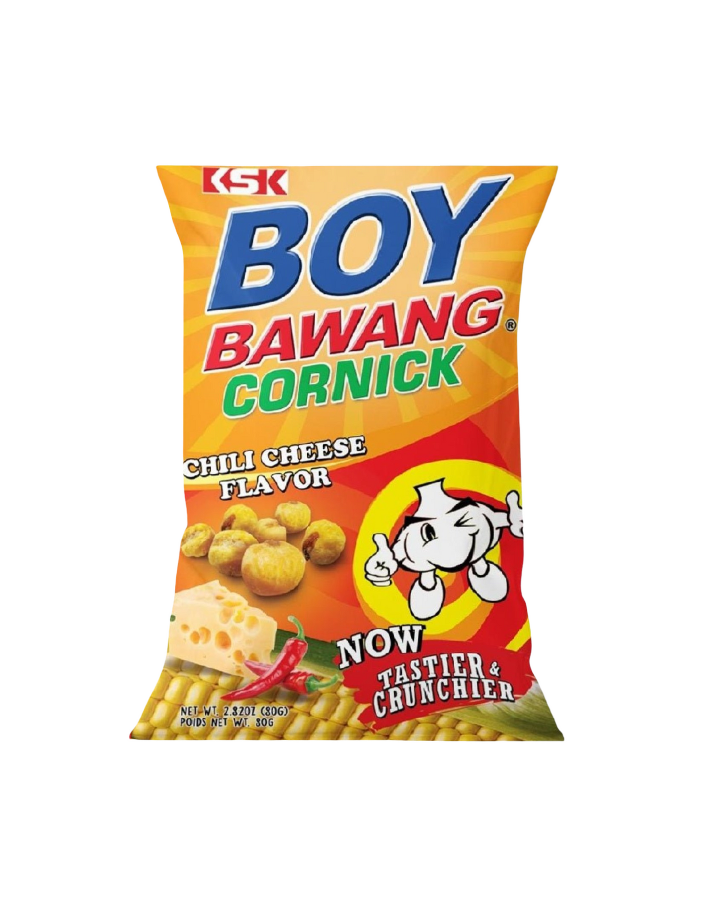 Boy Bawang Cornicks - Chili Cheese 80g