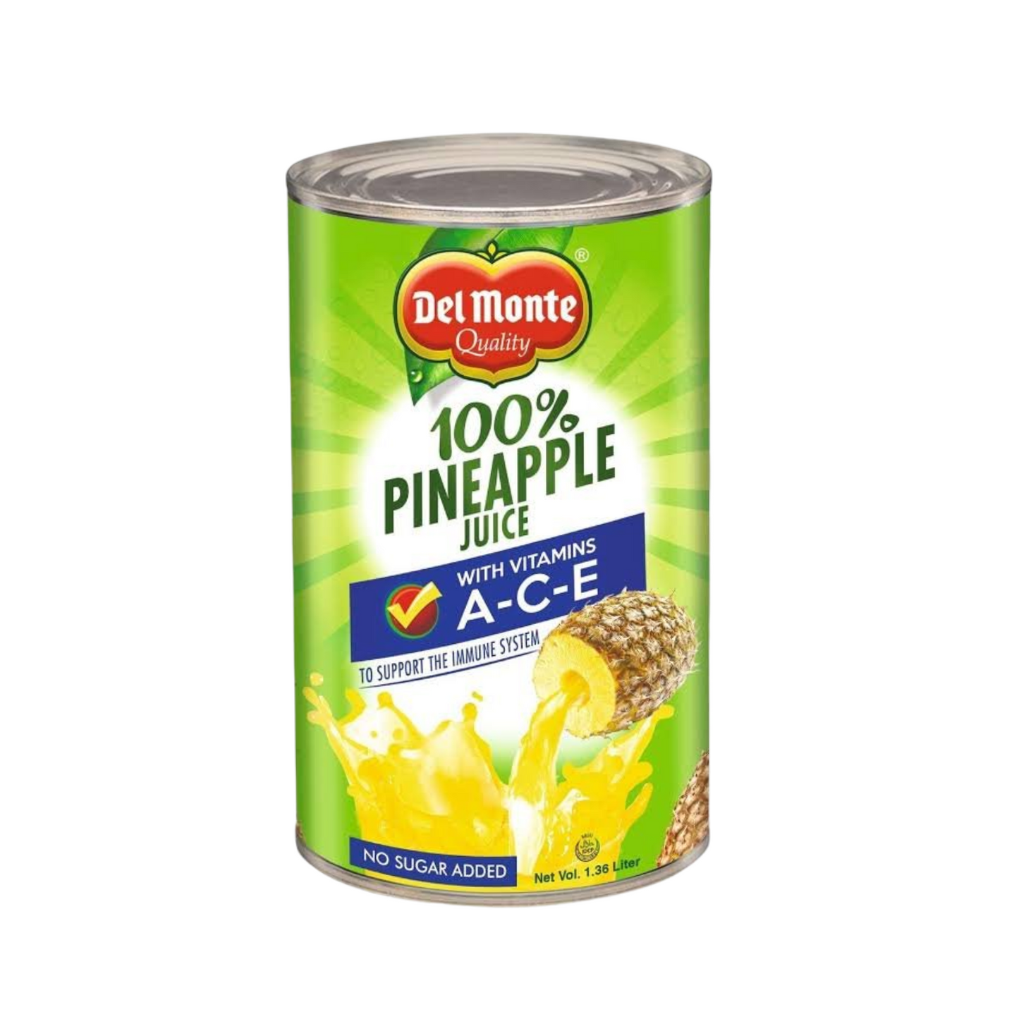 Del Monte 100% Pineapple Juice 1.36L