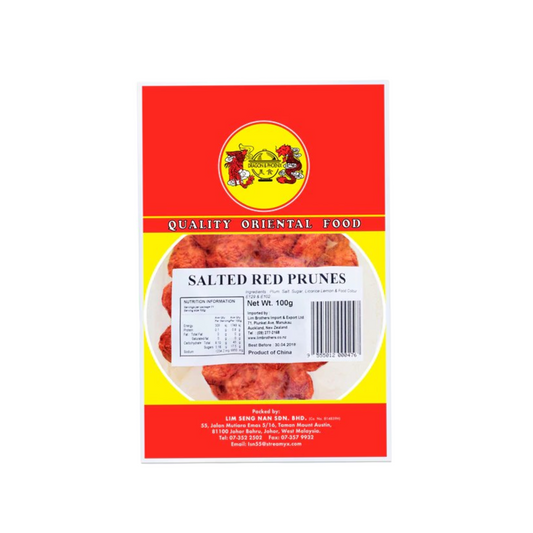 Dragon & Phoenix Salted Red Prunes 100g