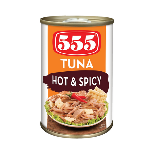555 Tuna Flakes Hot & Spicy 155g