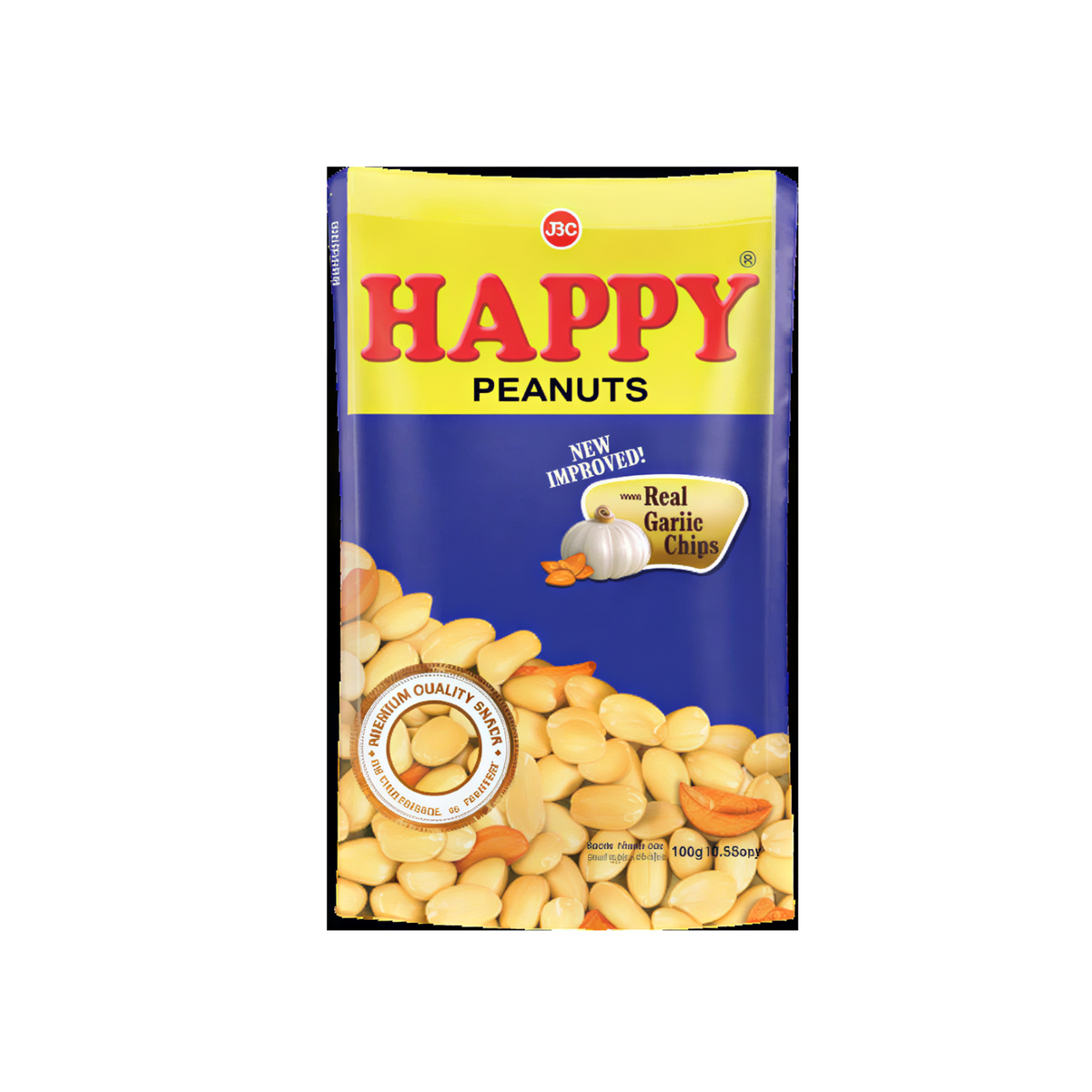 Happy Peanuts Garlic 100g