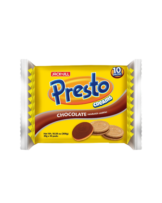 Presto Creams Chocolate 10x30g
