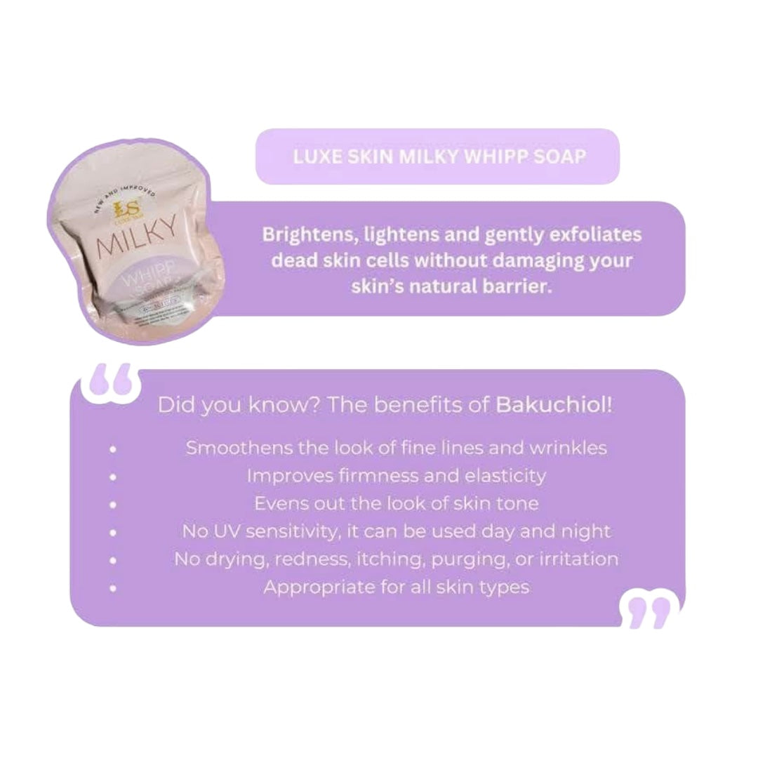 Luxe Skin Milky Whipp Soap