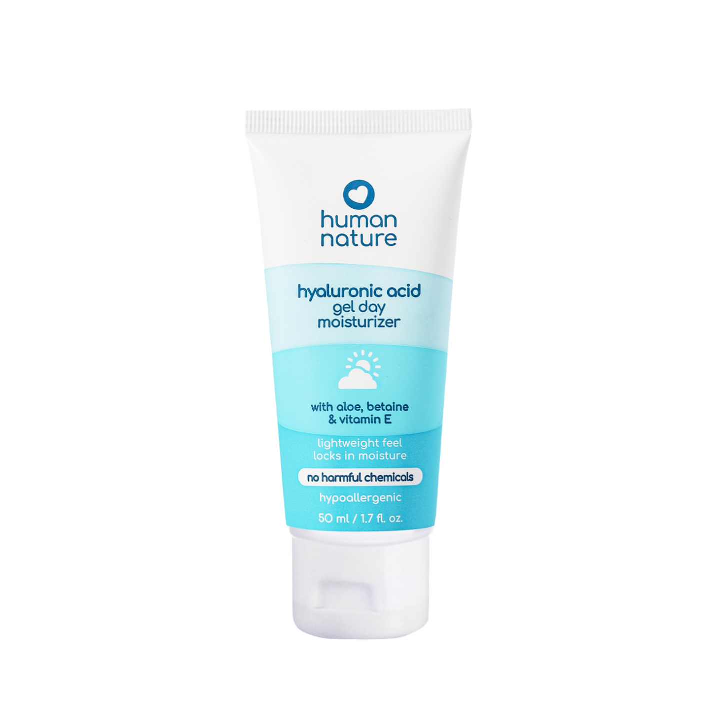 Human Nature Hyaluronic Acid Gel Day Moisturizer 50ml
