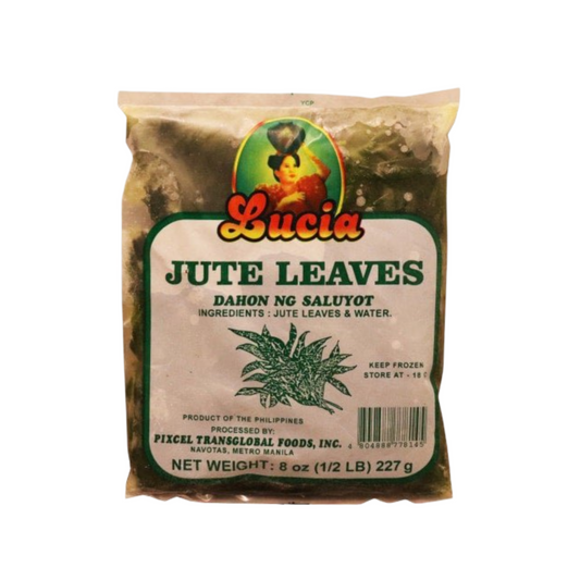 Frozen Lucia Jute Leaves (Saluyot) 227g