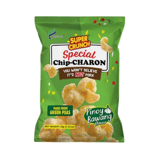 Prifood Super Crunch Chip-Charon Pinoy Bawang 90g
