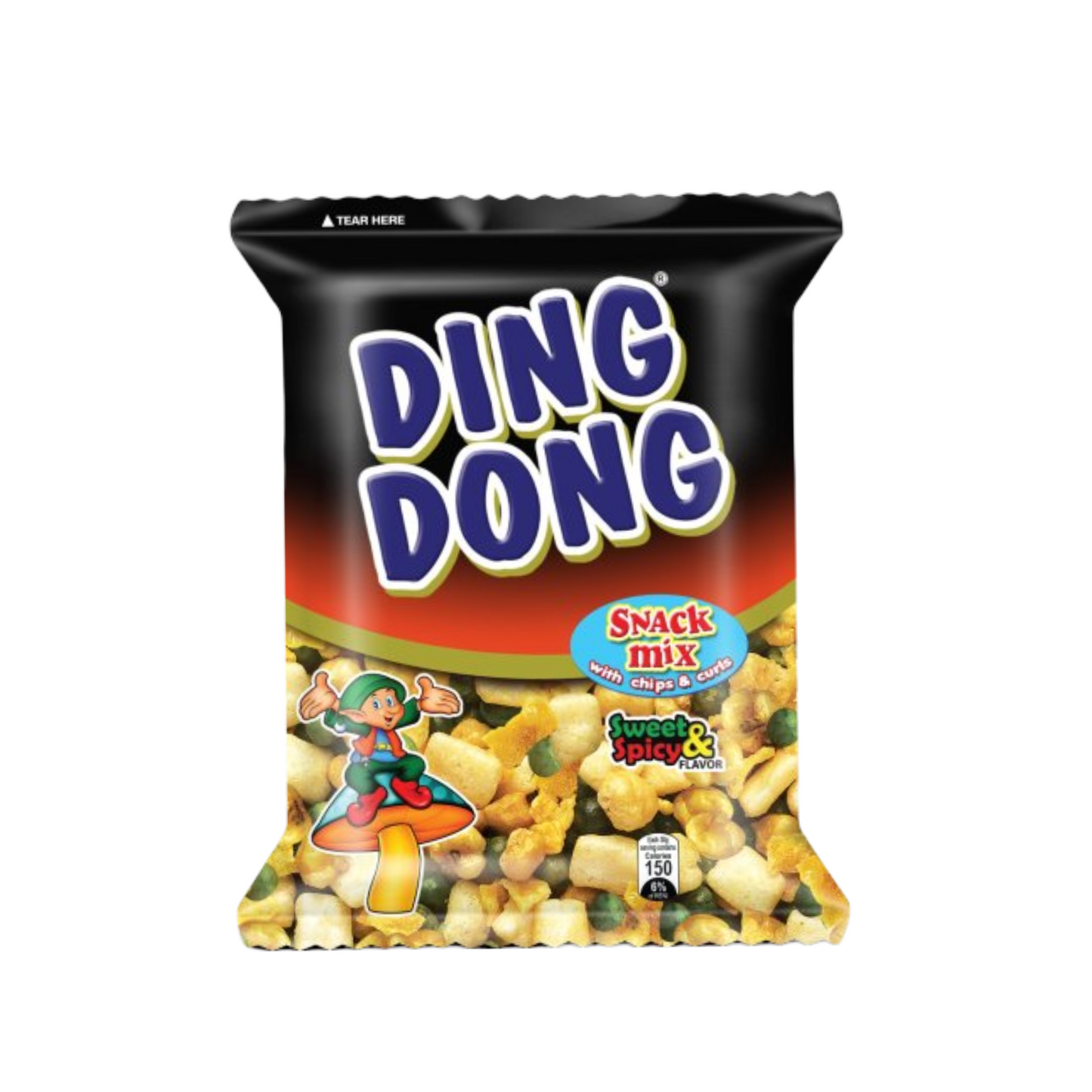 Ding Dong Snack Mix (Chips & Curls) - Sweet & Spicy 95g