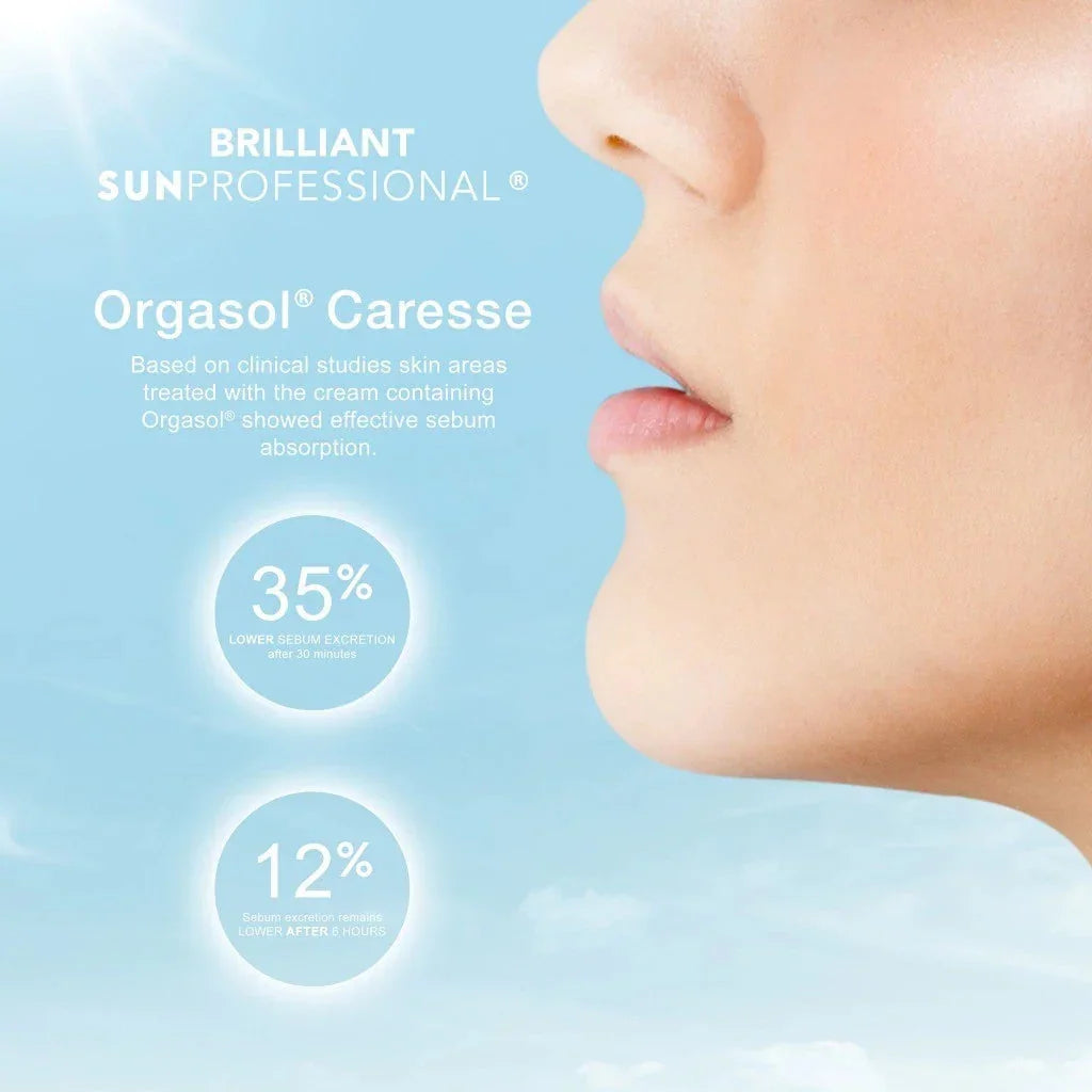 Brilliant Skin Tinted Sunscreen with Orgasol Carrese