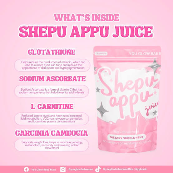You Glow Babe Shepu Appu Juice 150g