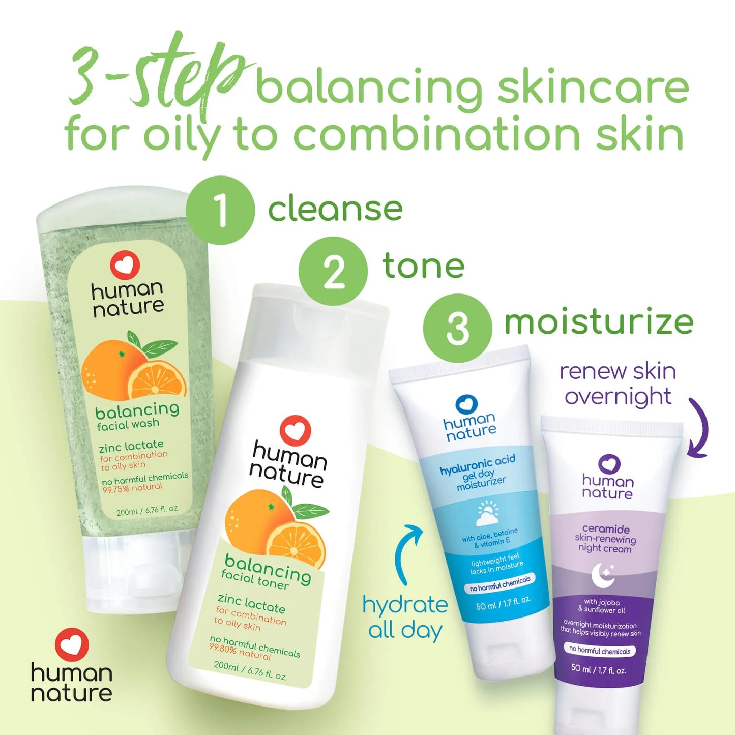 Human Nature Balancing Face Toner 100ml